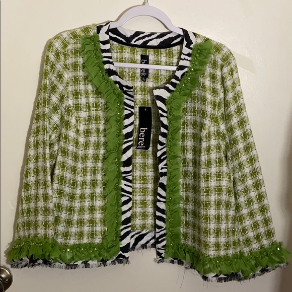 berek Jackets & Blazers - Berek Embellished Sweater with Closures